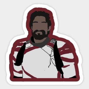 ezra bridger minimalist art Sticker